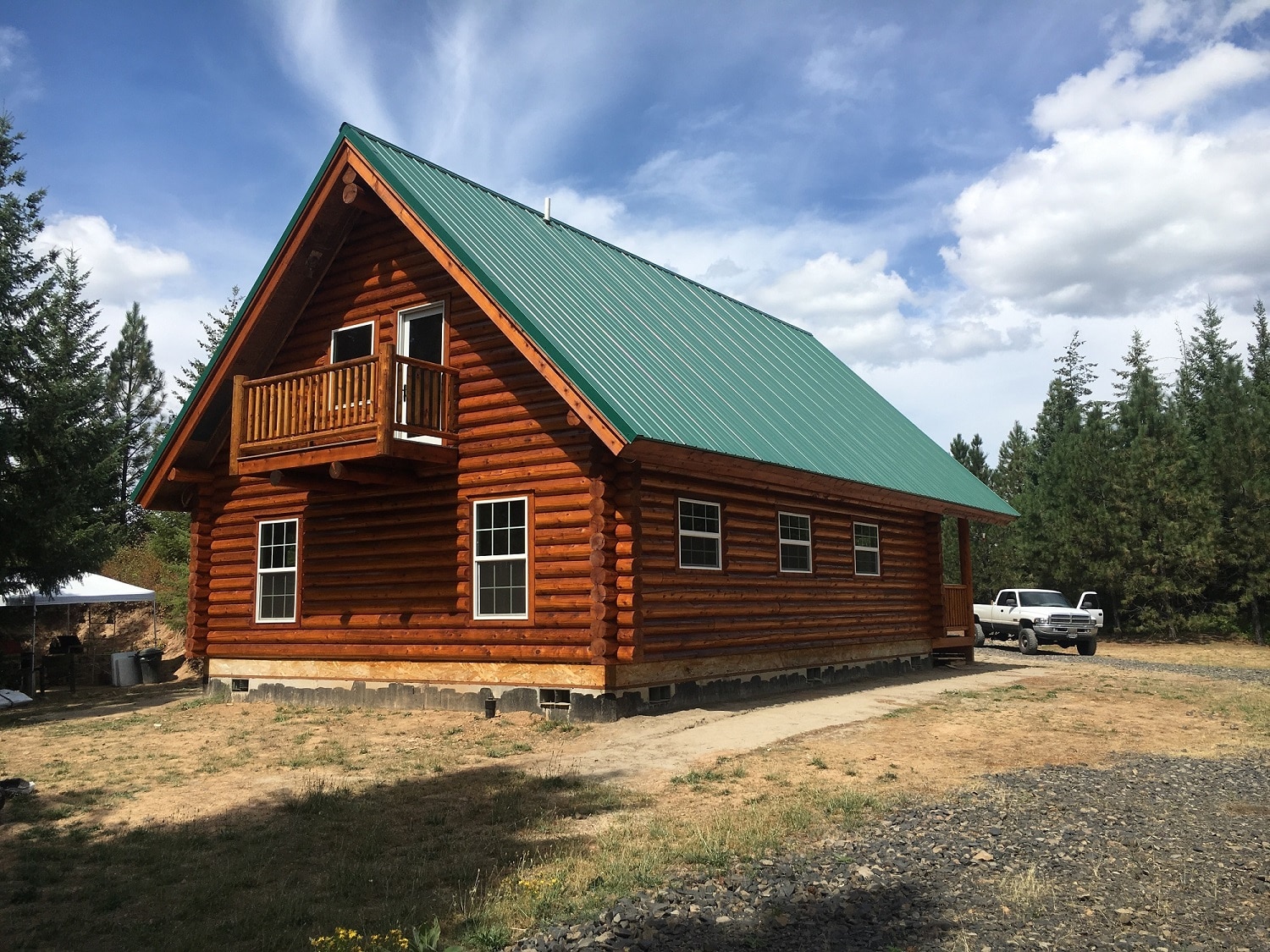 Washington Log Cabin home