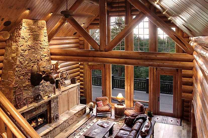Washington Log Cabin Floor Plan