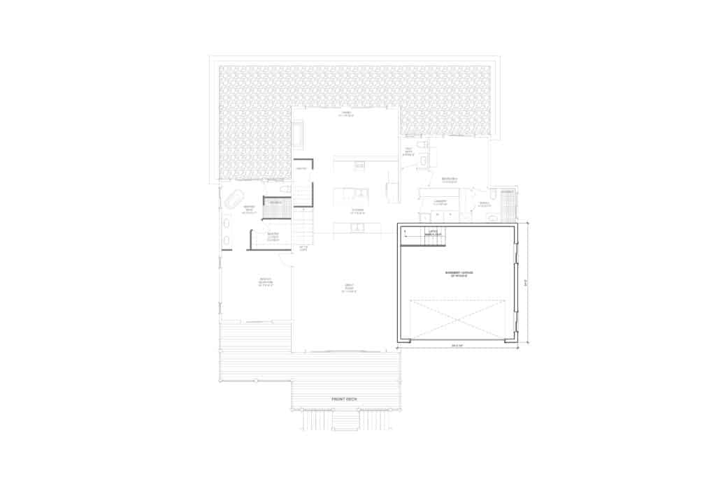 custom home floor plan