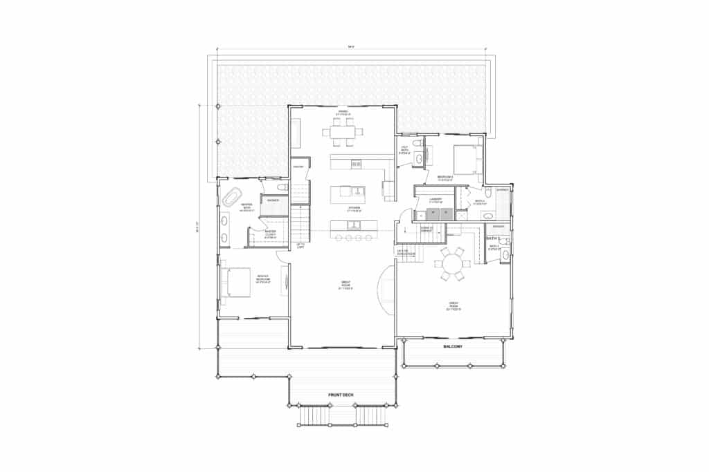 custom home floor plan