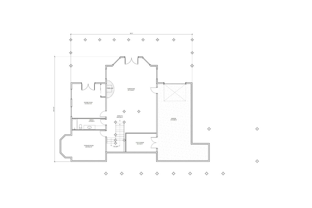 floor plan custom home
