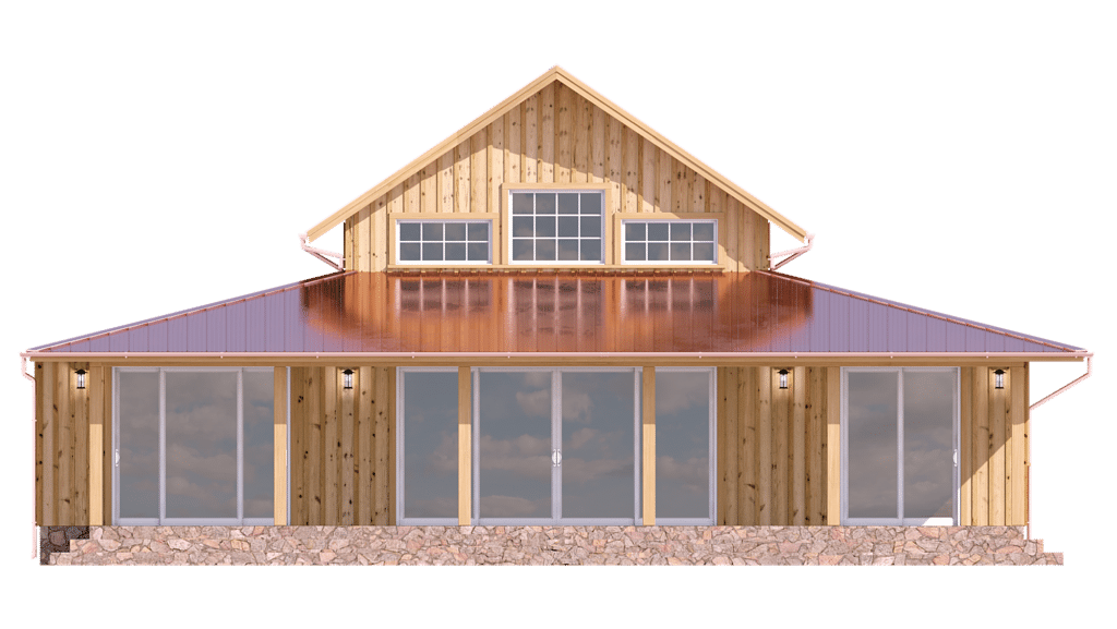 log and timber structure