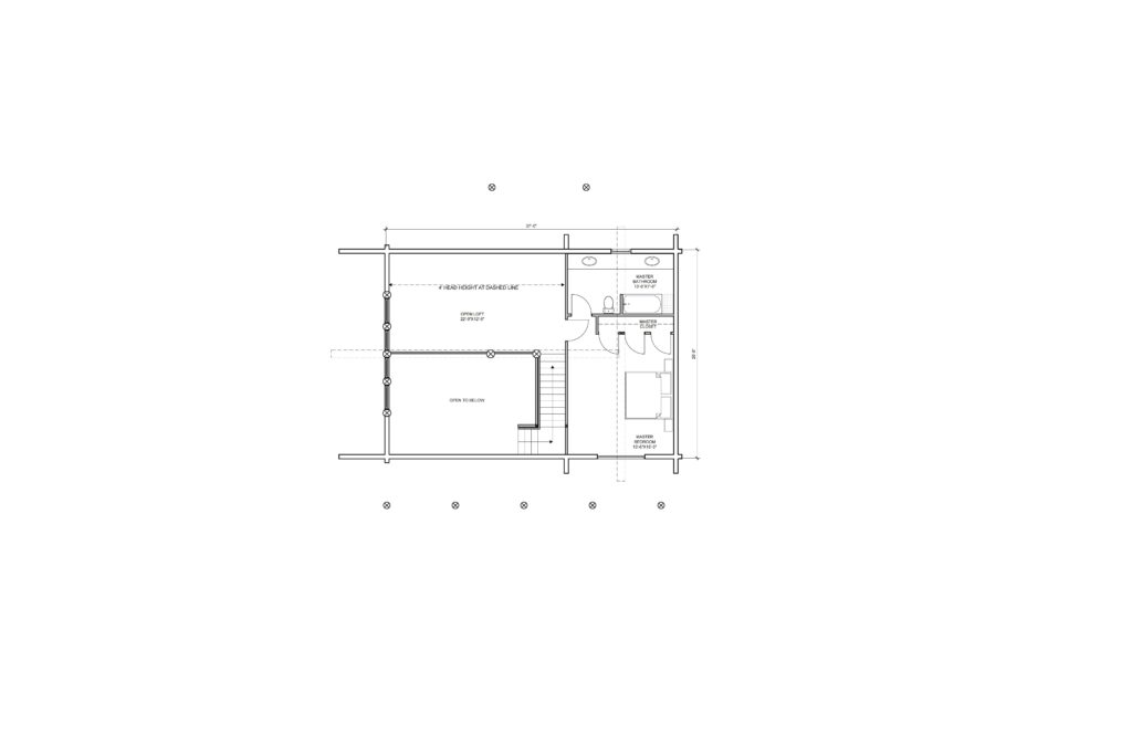 Log and timber Floorplan