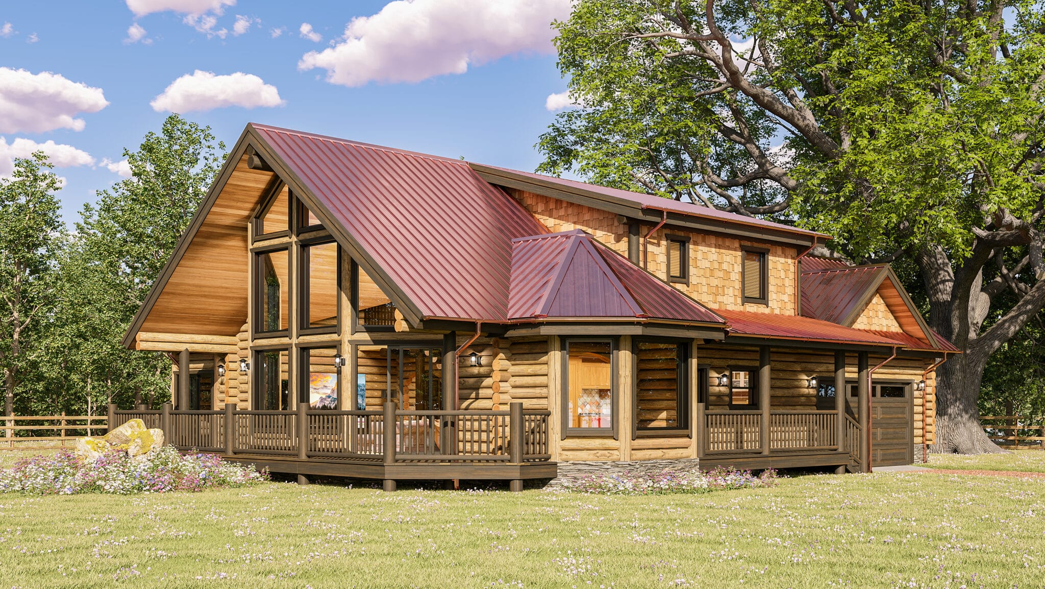 We Choose Durable, Quality Log Cabin Materials