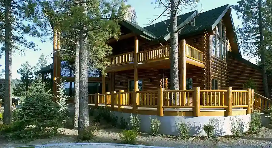 What Are Log Home Castles