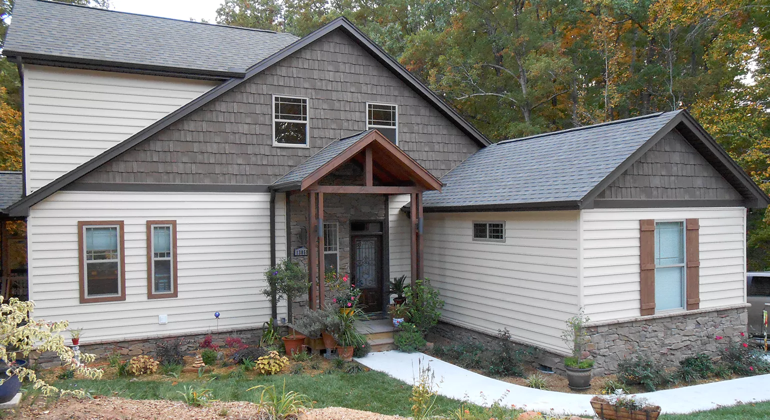 Landscaping Around Your Log Cabin Porch