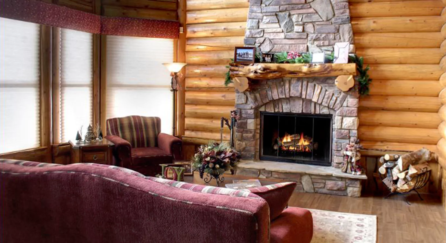 Log Cabin Porch Additions for Every Season (1)