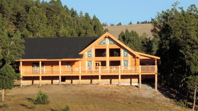 Log House Porch