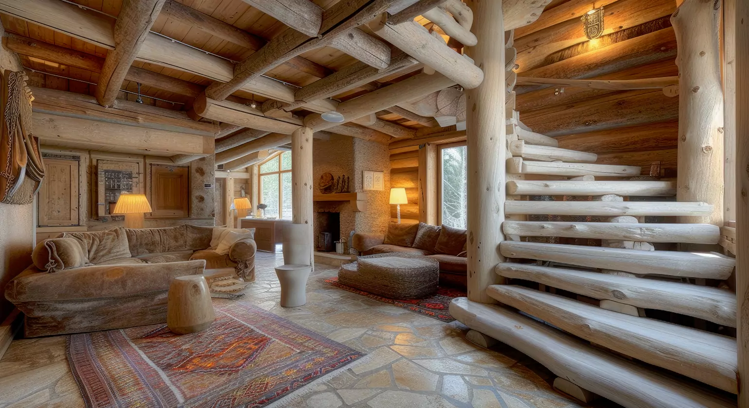 Design Styles That Complement White Log Cabins