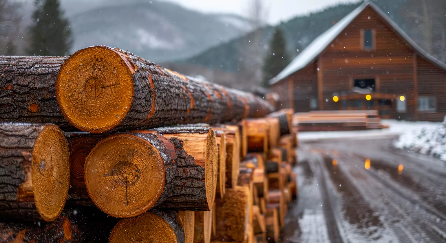 Inspiration Gallery Real Life White Log Cabins