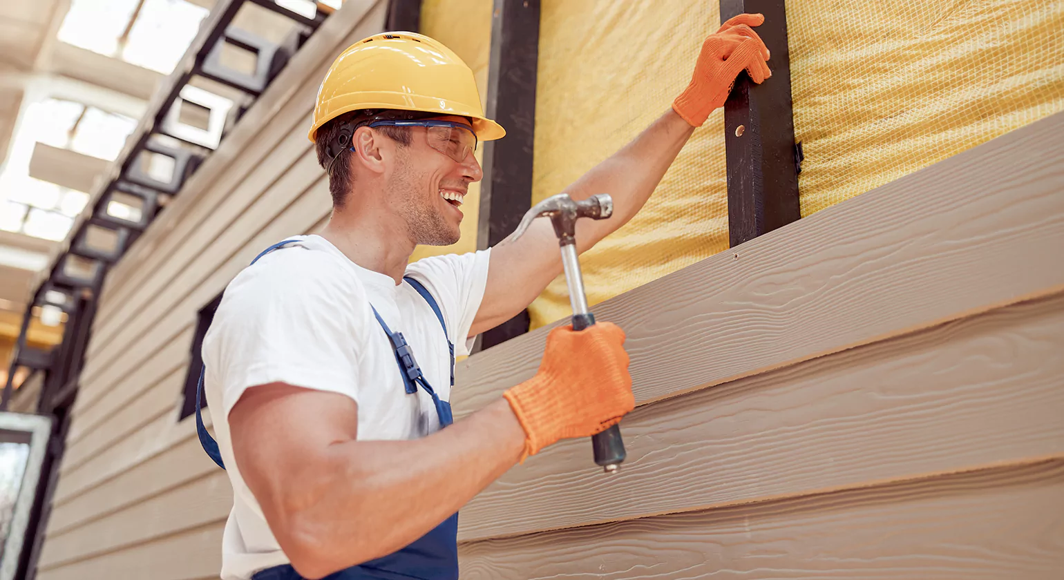 Installation Process for D Log Siding