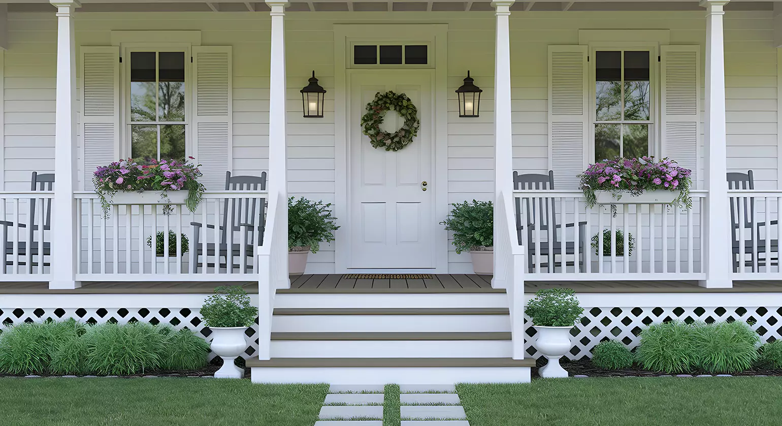 Interior Design Ideas for White Log Cabins