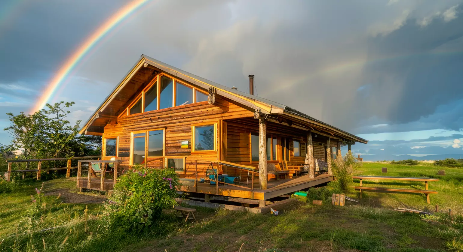 White Log Cabins for Every Lifestyle