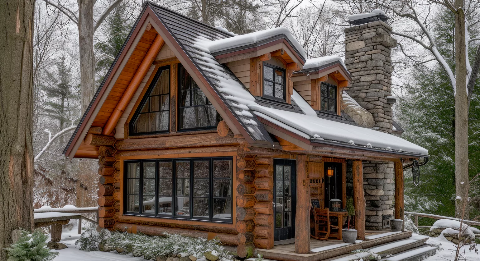 Custom Features for Your Log Cabin Garage