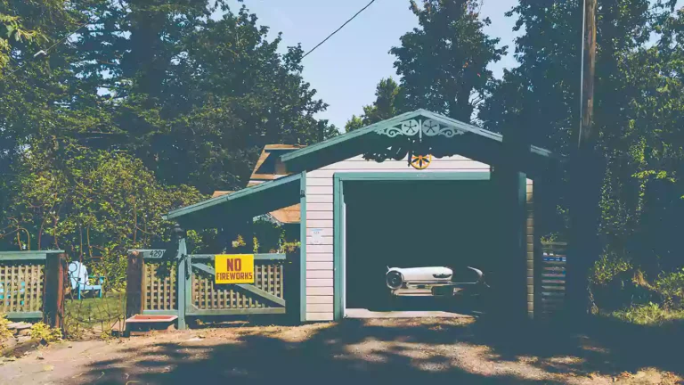 Log Cabin Garage