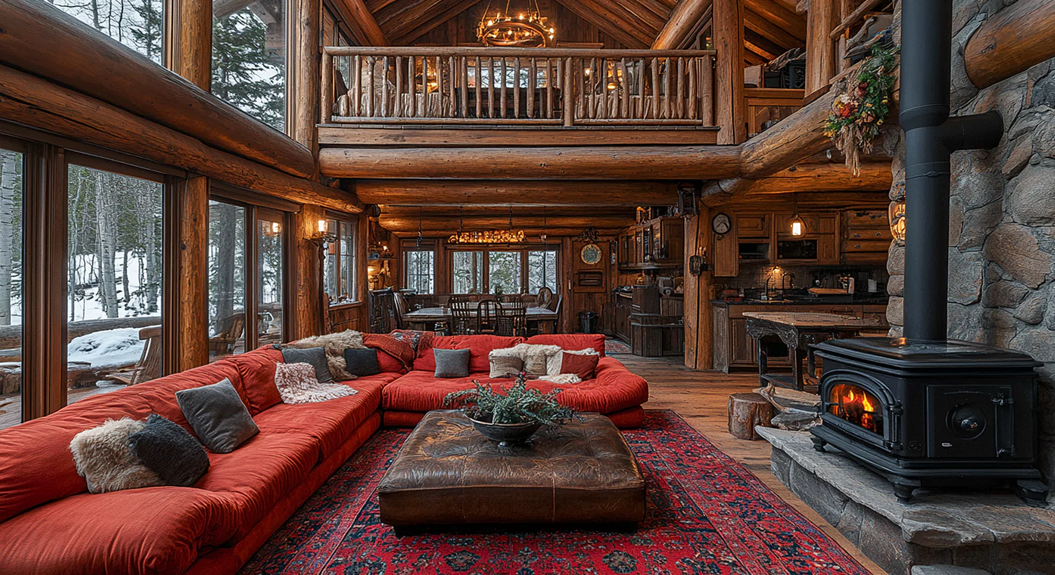 Innovative Interior Design Trends in Luxurious Log Cabins