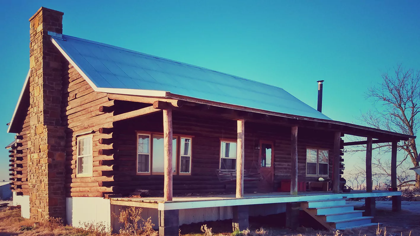 Log Cabin Farmhouses