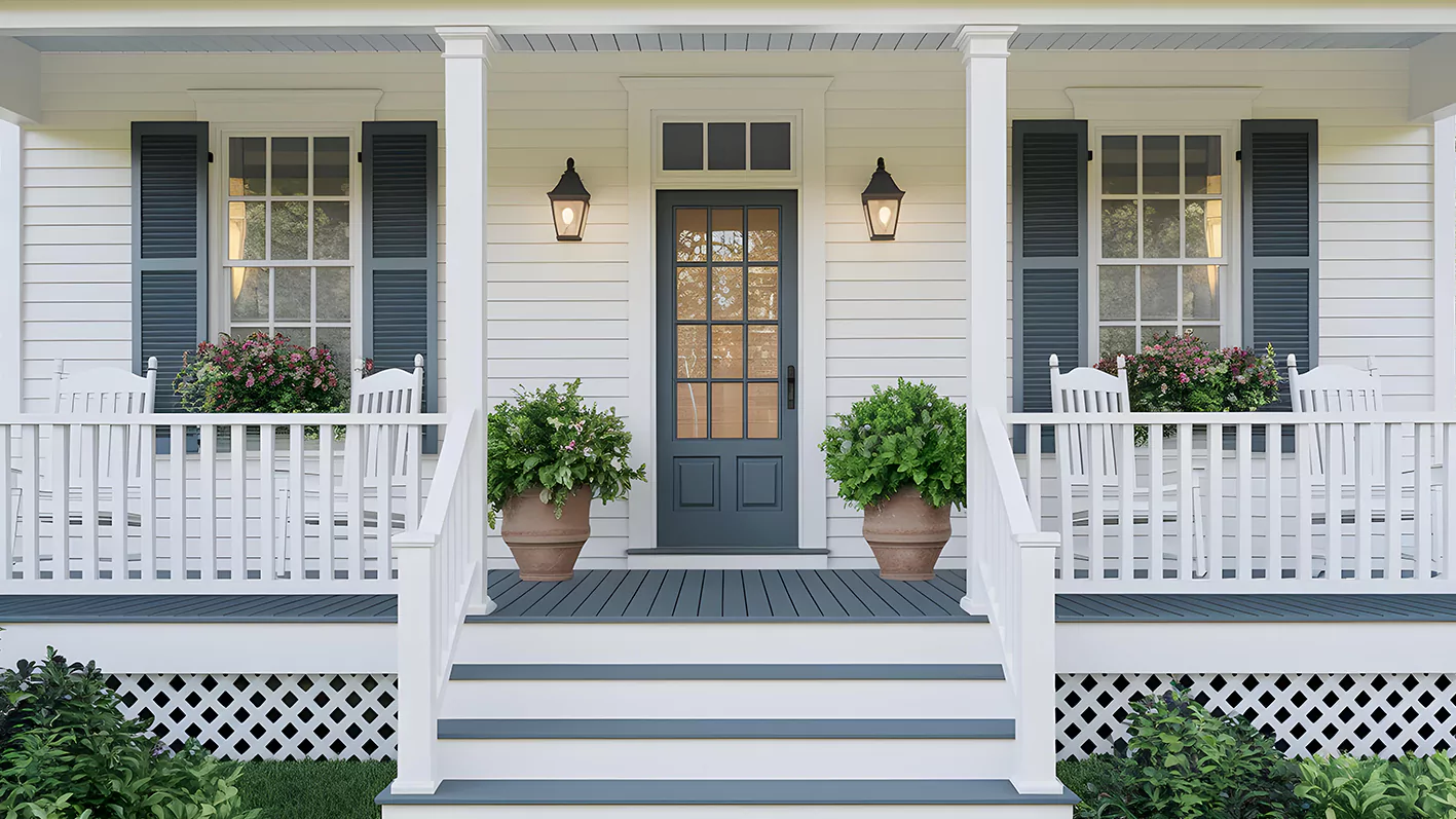 Beam Front Porch