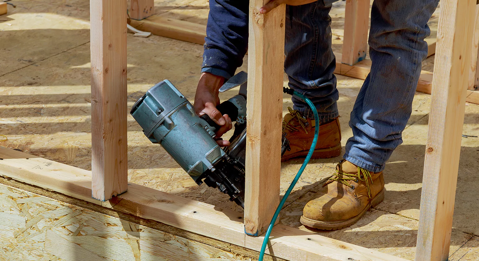 Construction Process of a Timber Frame Building