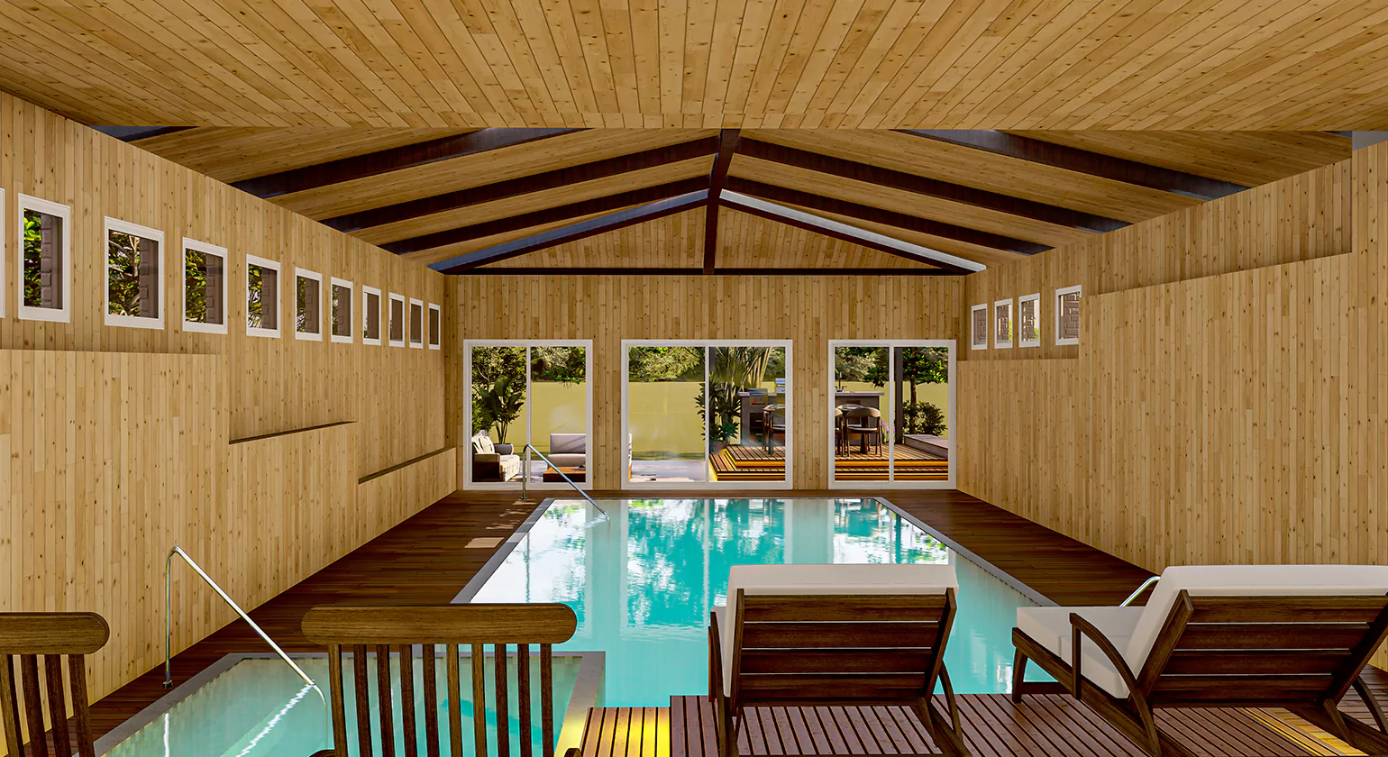 Design Ideas for a Timber Frame Pool House