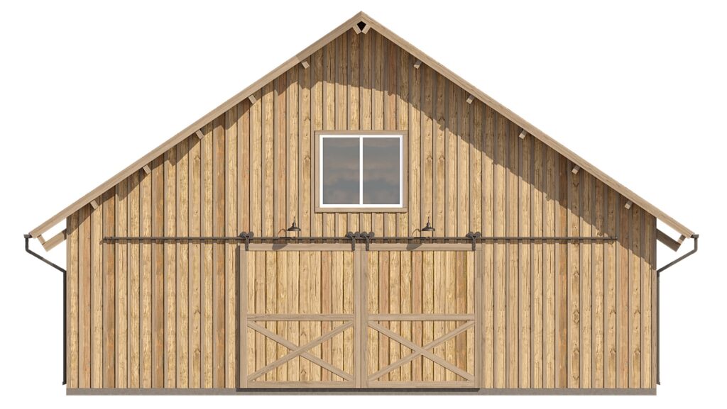 SLT 028 Western Gable Barn Ortho 01 min