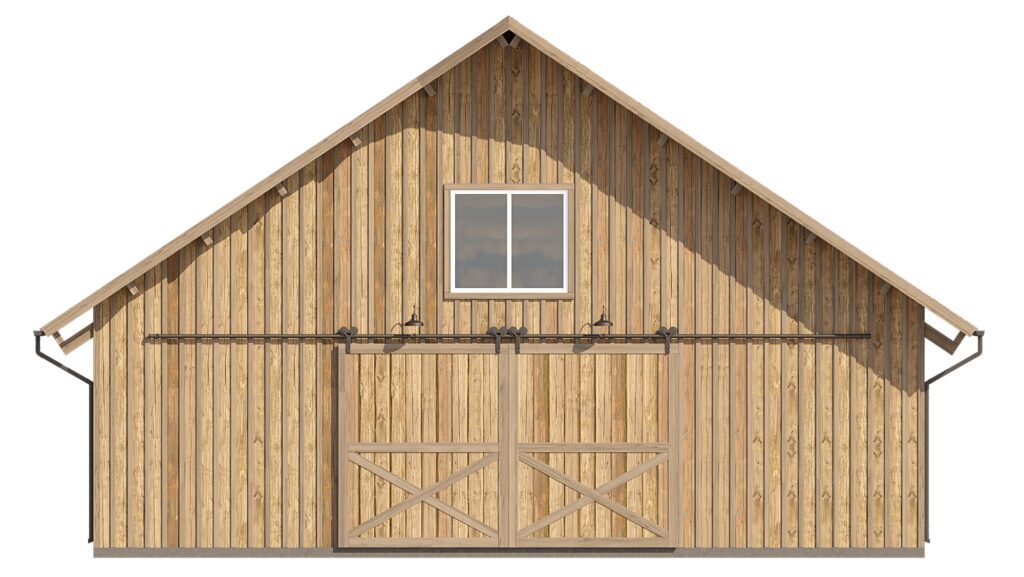 SLT 028 Western Gable Barn Ortho 03 min