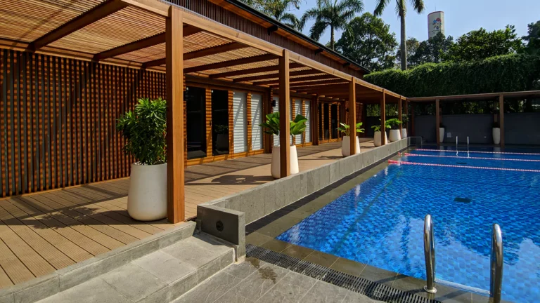 Timber Frame Pool House