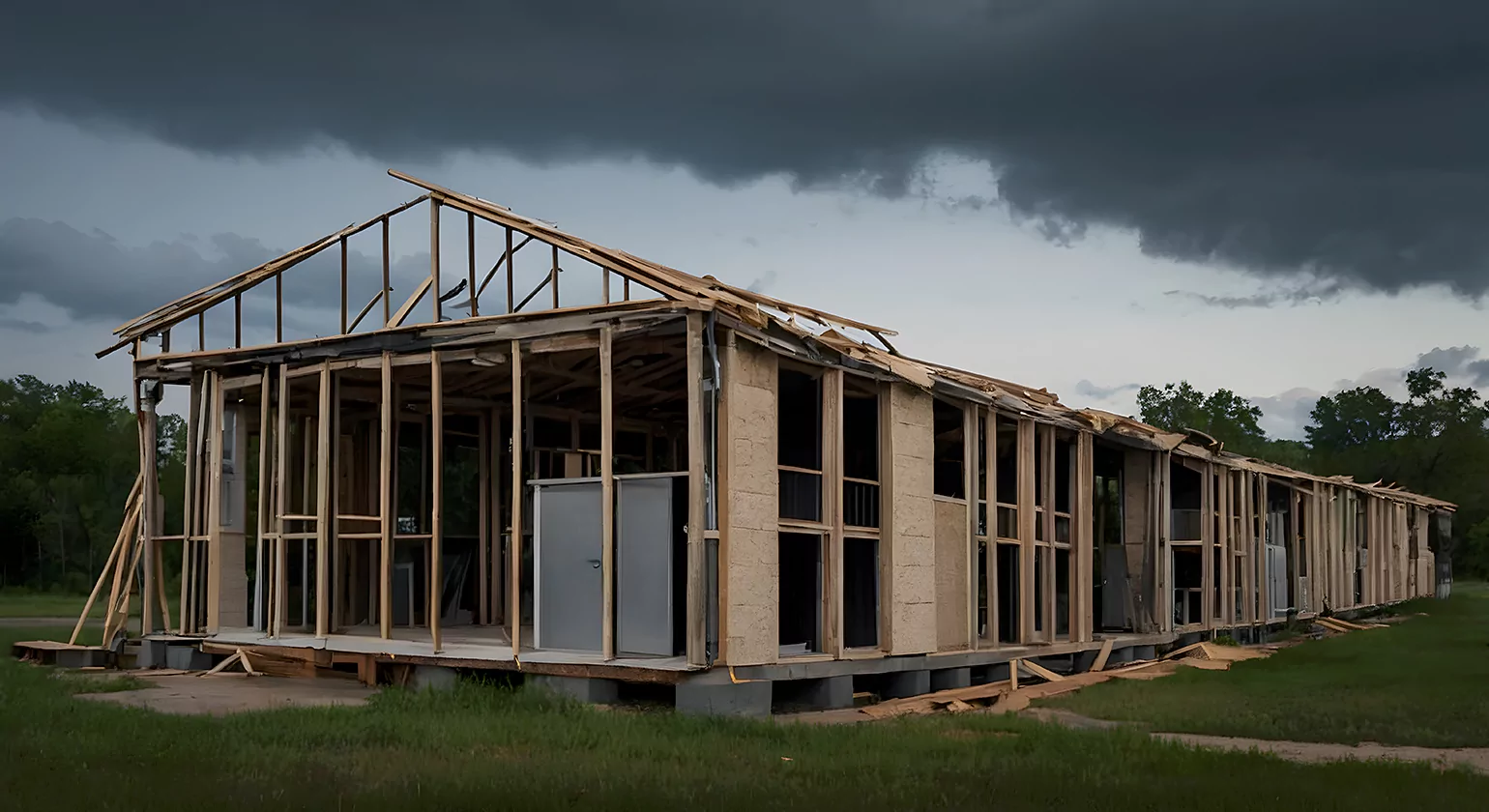 Disadvantages of Stick Construction Framing