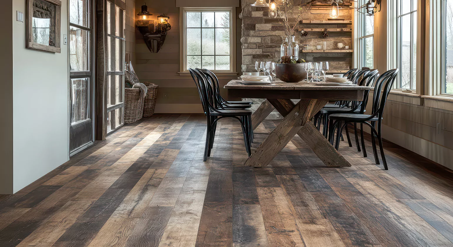 Flooring Ideas for Rustic Kitchens