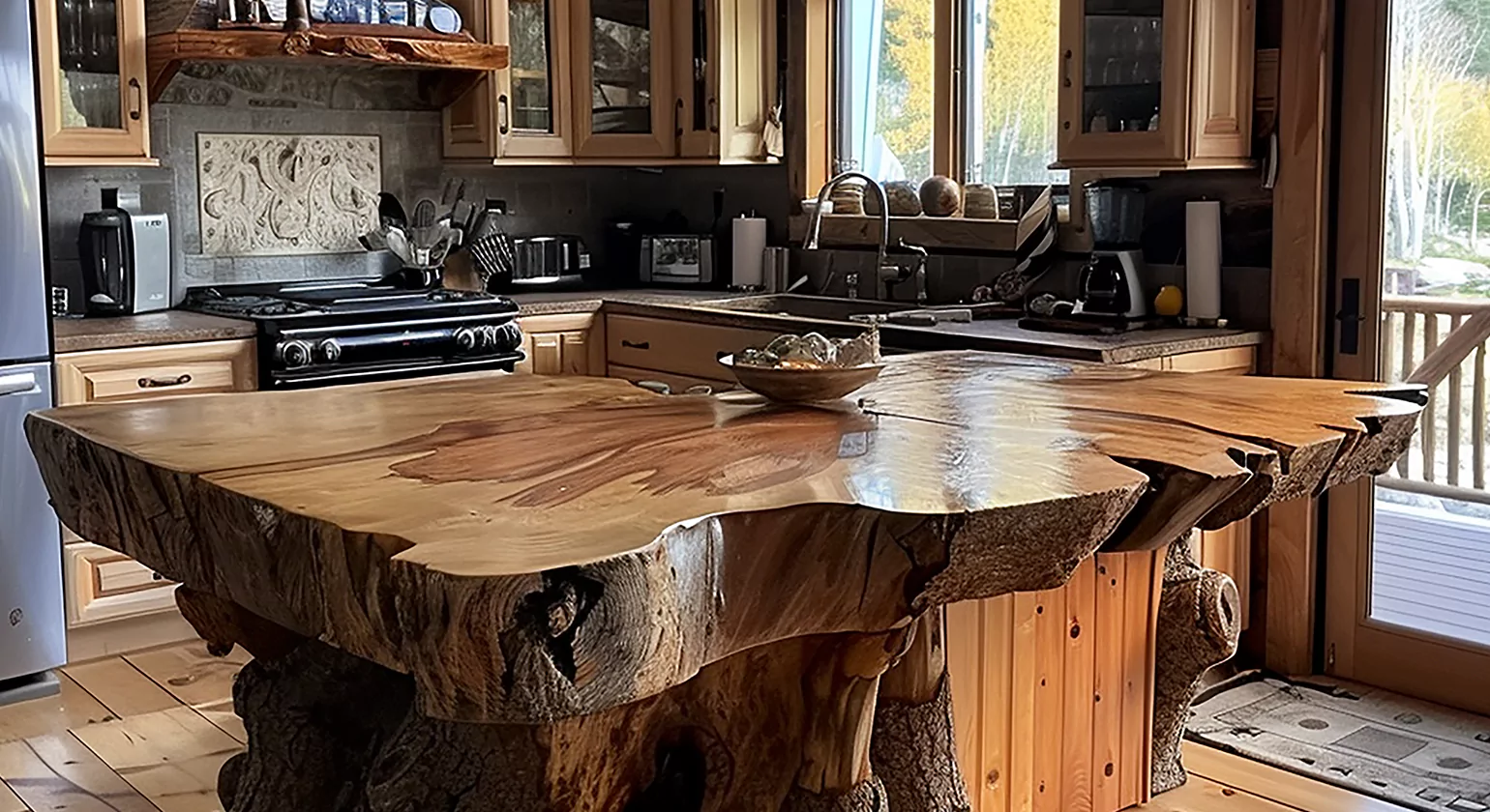 Furniture and Décor for Rustic Cabin Kitchens
