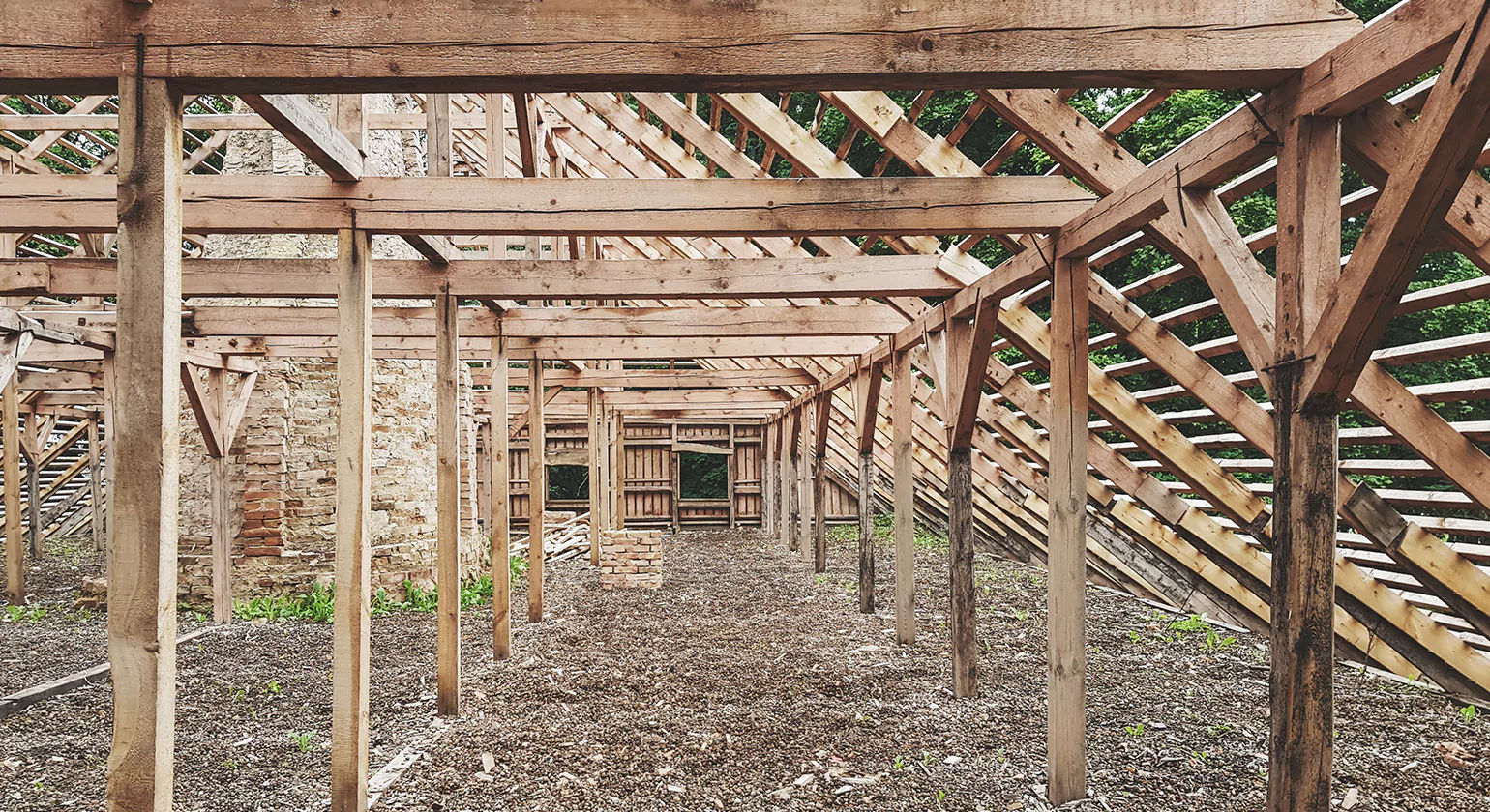 How Timber Frame Beams Are Made