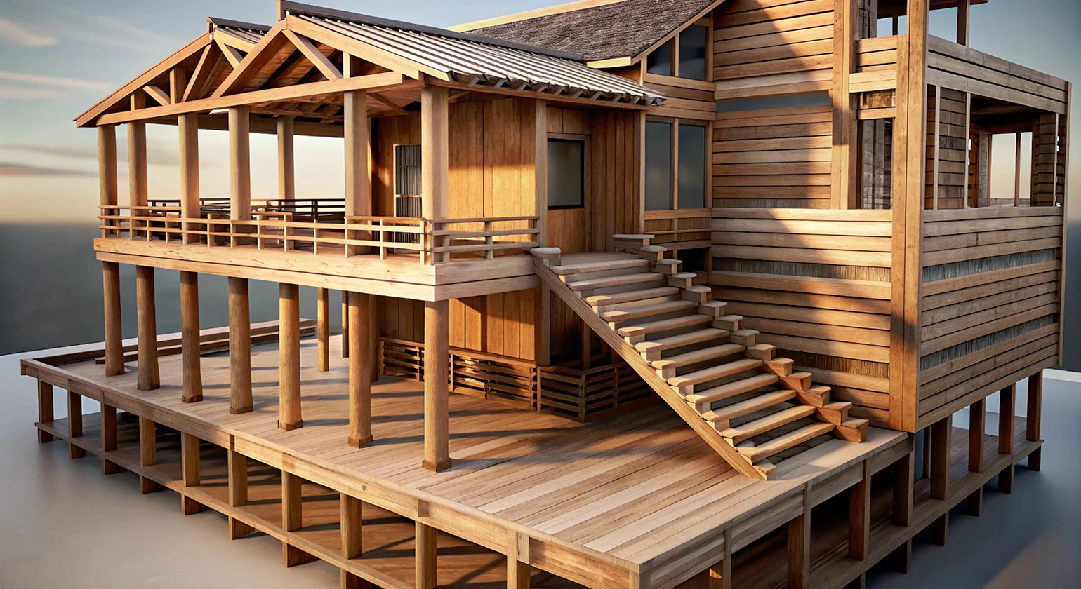 Key Features in Timber Frame Farmhouse Plans