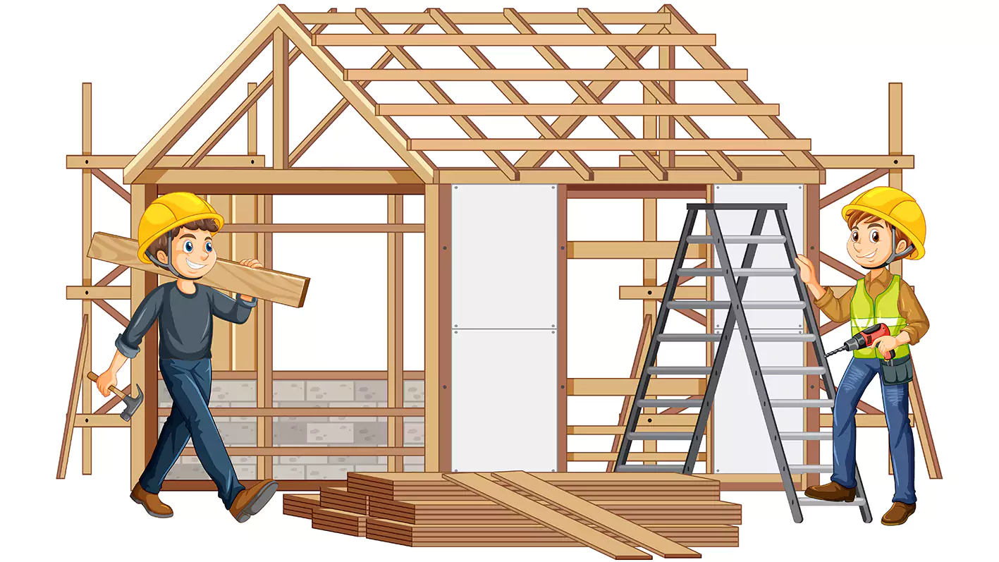 heavy timber frame construction