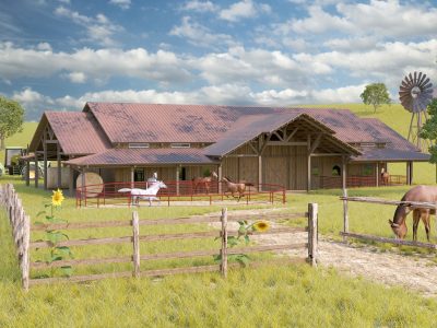 Horse Palace Barn floor plan