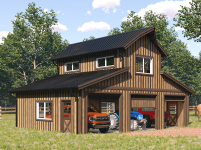 Custom monitor 3624 garage floor plan