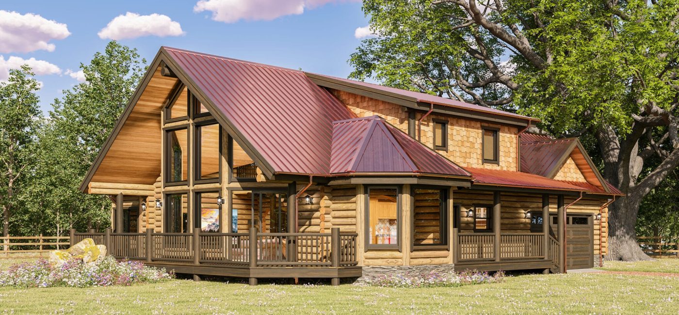 We Choose Durable, Quality Log Cabin Materials